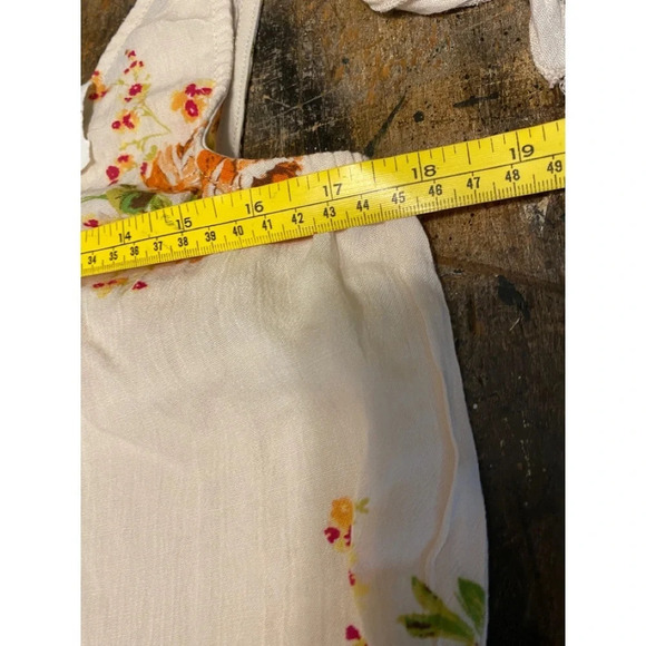 NWT Peach Royal Floral Short Romper - Picture 9 of 10